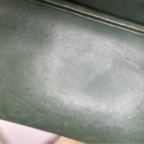 Vintage Coach Manor Bag Green 9977 - Picture 7 of 14